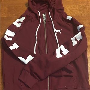 PINK Zip Up Hoodie